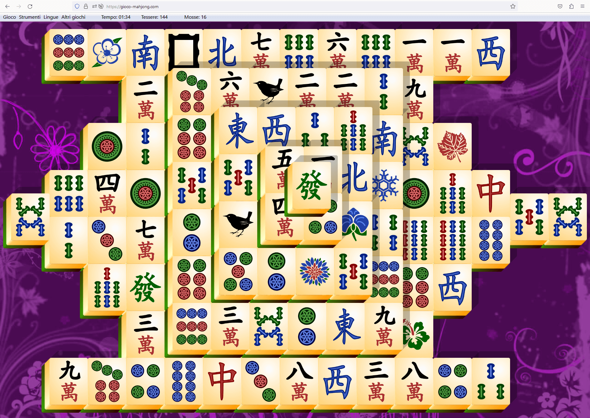 Windows Vista -- Mahjong Titans - Non Wheels Discussions